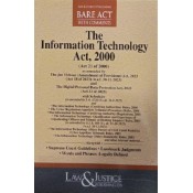 Law & Justice Publishing Co's Information Technology Act, 2000 [IT] Bare Act 2024